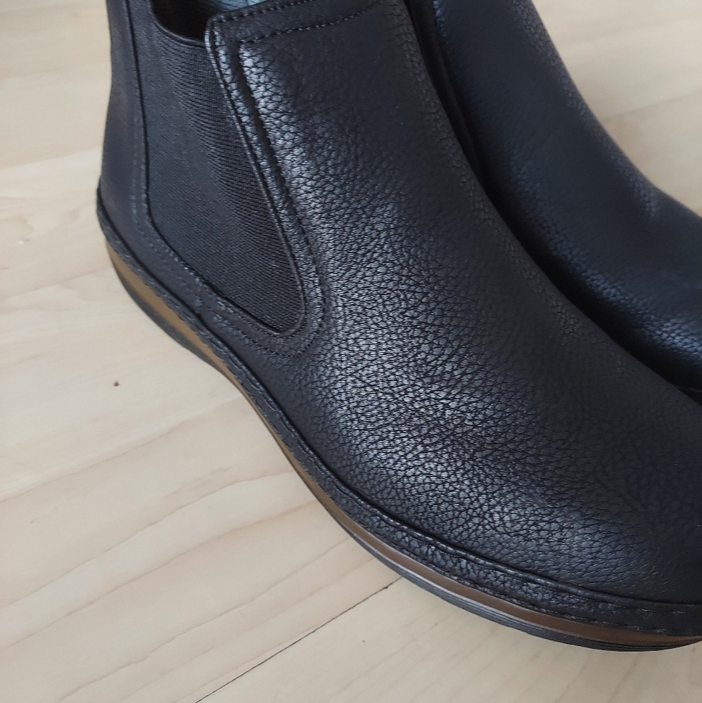 Solo Parker 600 Men's Ankle Boot. Size 10 Color Black - Picture 2 of 7